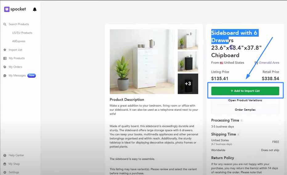 Spocket Amazon Dropshipping